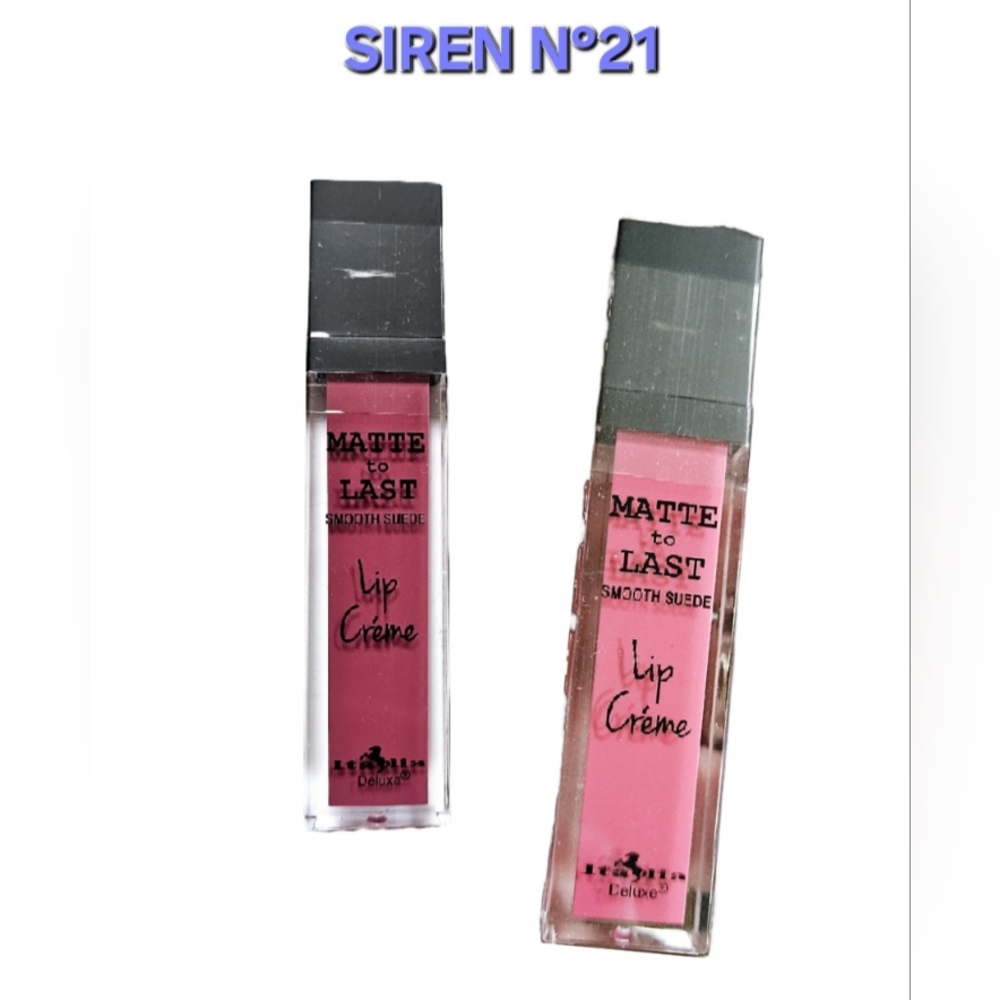 NWT ITALIA DELUXE MATTE TO LAST SMOOTH SUEDE LIP: SIREN N°21!